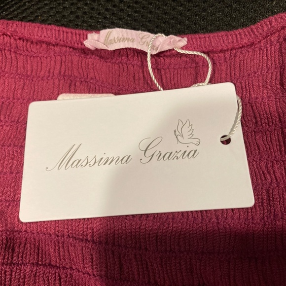 “Massima Grazia” (Made in Italy) Women V Neck Casual Sleeveless Summer Dress - Picture 7 of 7